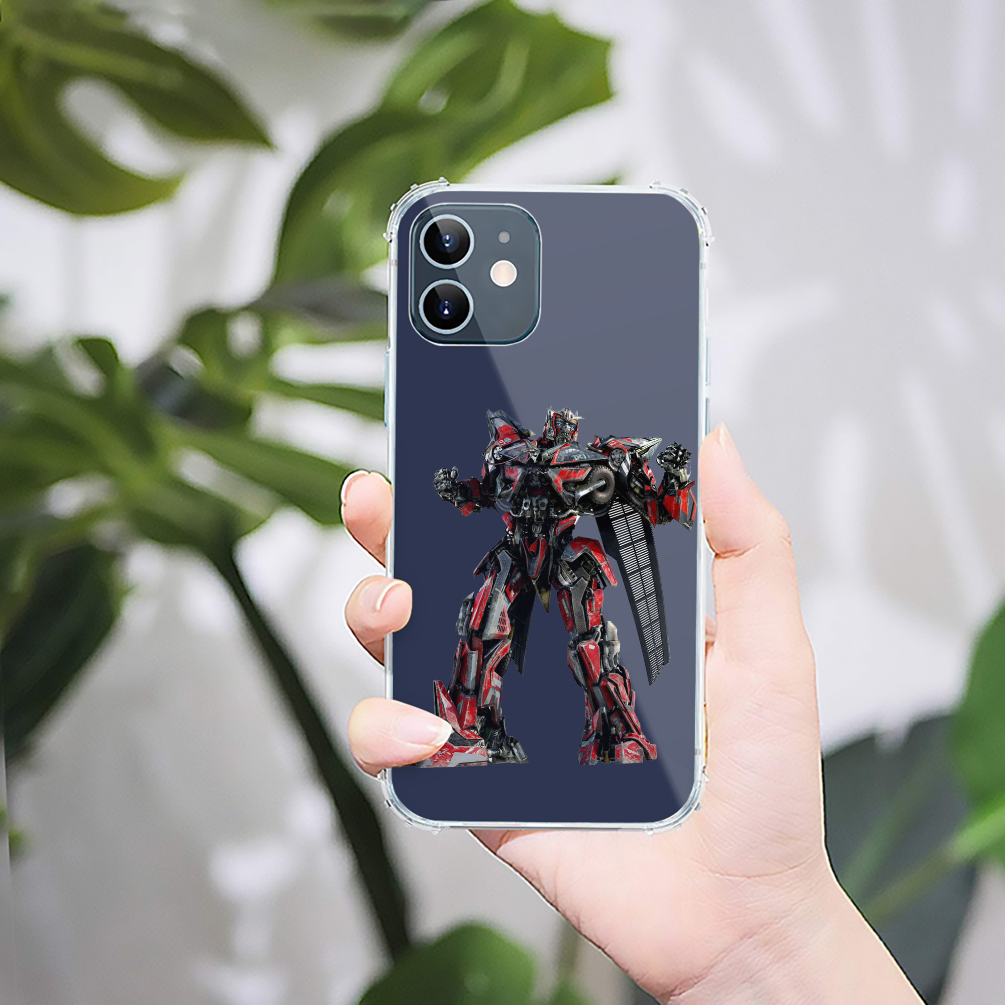 （画像用）  【iPhone 12シリーズ対応】透明スマホケース（クリアソフトケース）
